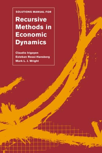 Solutions manual for Recursive methods in economic dynamics Cover