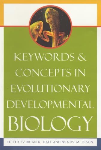Keywords and concepts in evolutionary developmental biology Cover