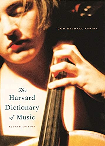 The Harvard dictionary of music Cover