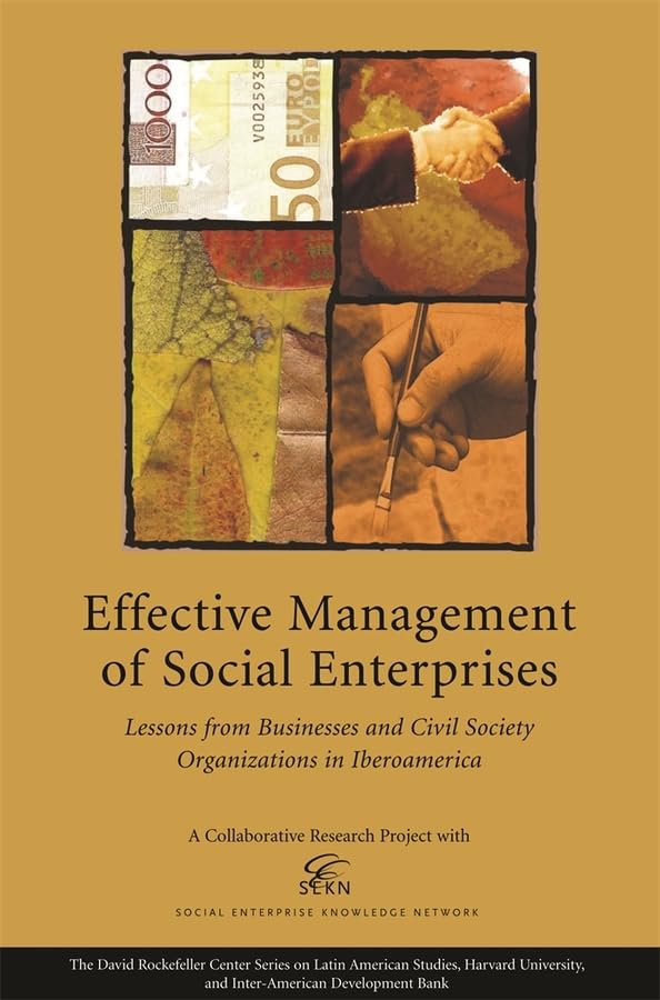 Effective management of social enterprises Cover