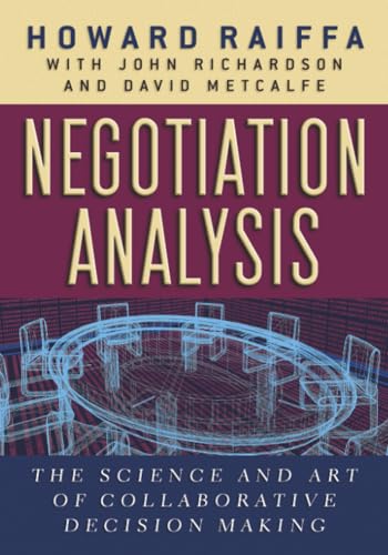 Negotiation Analysis Cover
