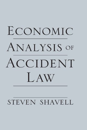 Economic Analysis of Accident Law Cover