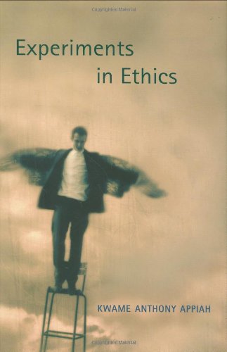 Experiments in Ethics (Mary Flexner Lecture Series of Bryn Mawr College) Cover
