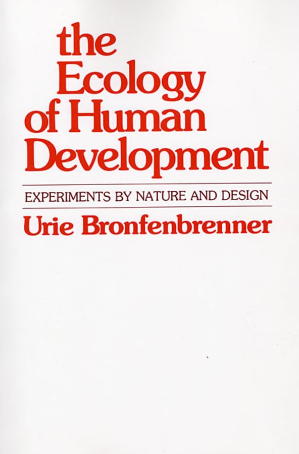 The Ecology of Human Development Cover