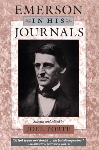 Emerson in His Journals Cover