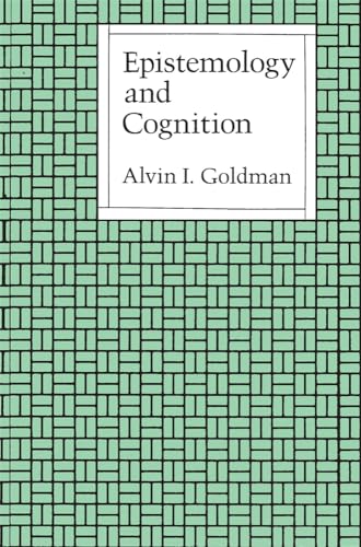 Epistemology and cognition Cover
