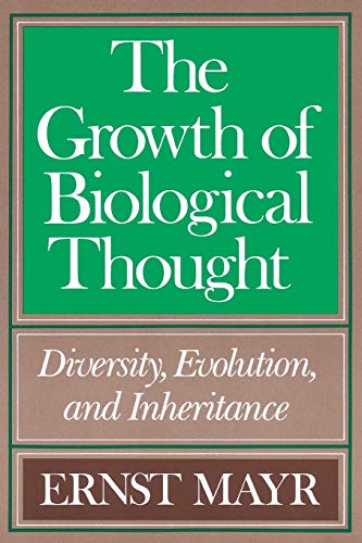 The Growth of Biological Thought Cover