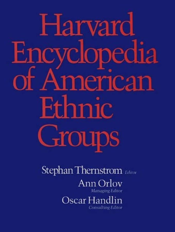 Harvard encyclopedia of American ethnic groups Cover