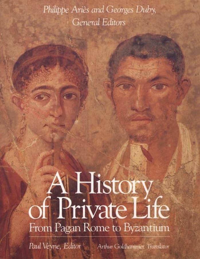 A history of private life Cover