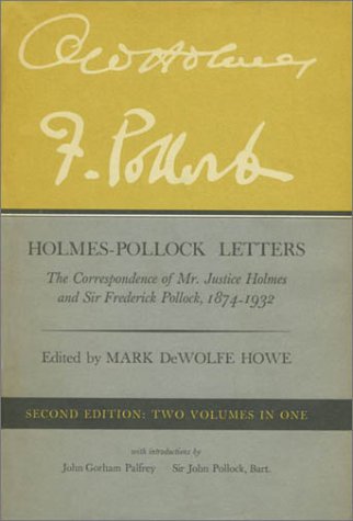 Holmes-Pollock Letters Cover