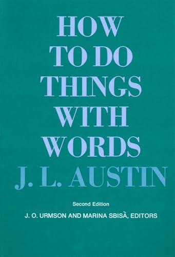 How to do things with words Cover
