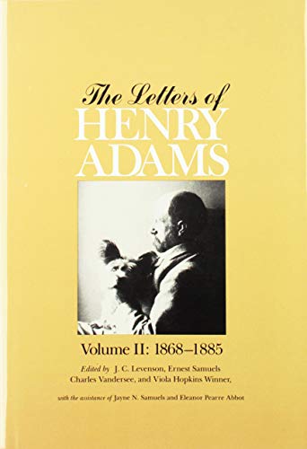 The letters of Henry Adams Cover