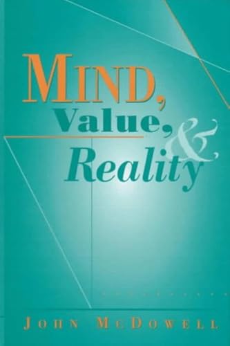 Mind, value, and reality Cover