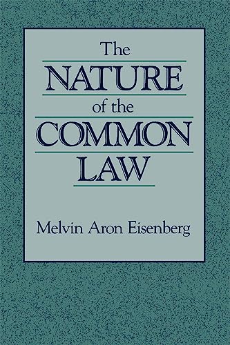 The Nature of the Common Law Cover