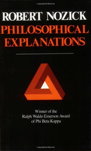 Philosophical Explanations Cover