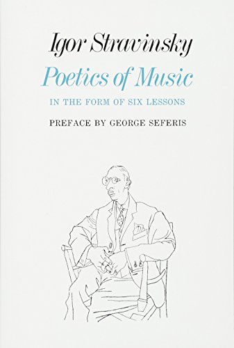 Poetics of music in the form of six lessons Cover