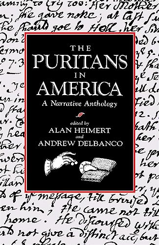 The Puritans in America Cover