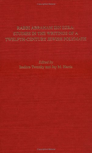 Rabbi Abraham Ibn Ezra Cover