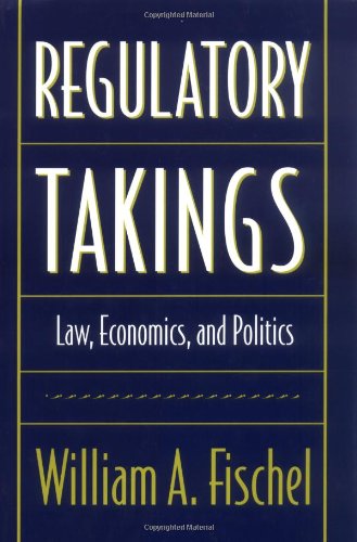 Regulatory takings Cover