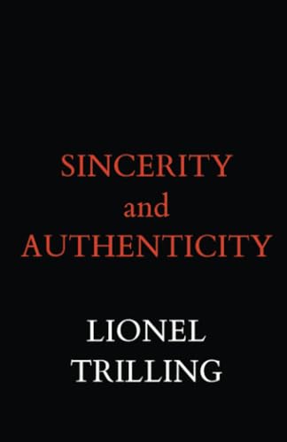 Sincerity and authenticity. Cover
