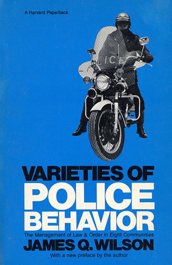 Varieties of police behavior Cover