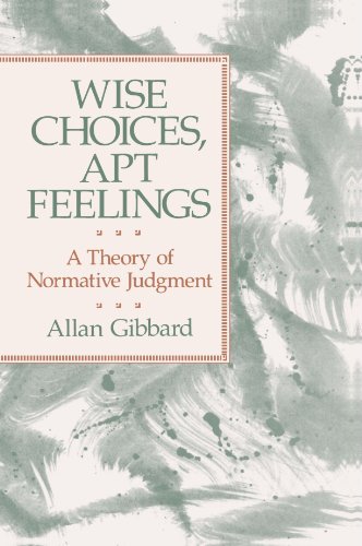 Wise Choices, Apt Feelings Cover