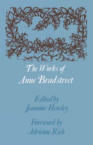 The Works of Anne Bradstreet (The John Harvard Library) Cover