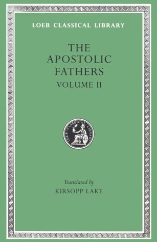 The Apostolic fathers Cover