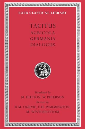 Agricola. Germania. Dialogue on Oratory Cover