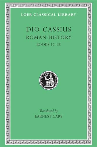 Roman History, II, Fragments of Books 12-35 and of Uncertain Reference Cover