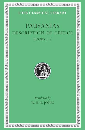 Description of Greece, I, Books 1-2 (Attica and Corinth) Cover