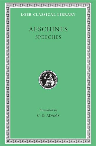 Speeches (Loeb Classical Library) Cover