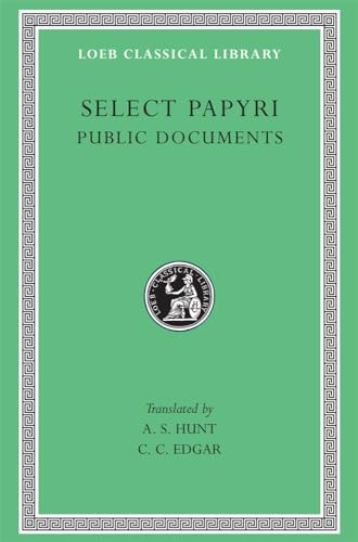 Select Papyri, Volume II, Public Documents Cover