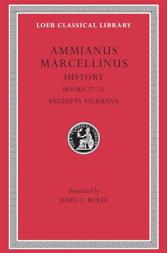 Ammianus Marcellinus, with an English translation Cover