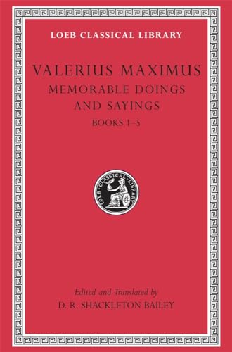 Memorable doings and sayings Cover