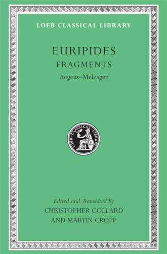 Euripides, VII, Fragments Cover