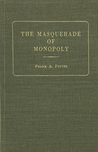 The masquerade of monopoly Cover