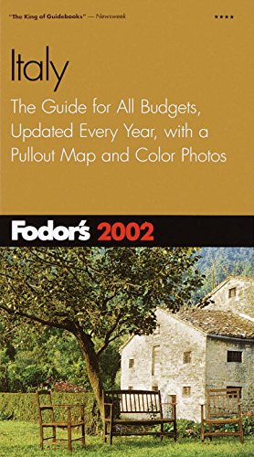 Fodor's Italy 2002 Cover
