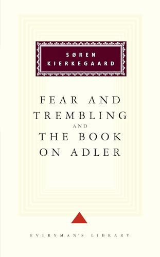 Fear and trembling ; The book on Adler Cover