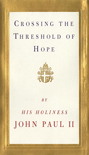 Crossing the threshold of hope Cover
