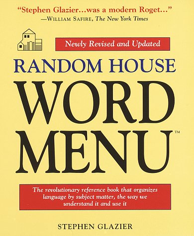 Random House Word Menu Cover
