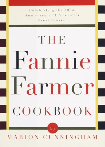 The Fannie Farmer cookbook Cover