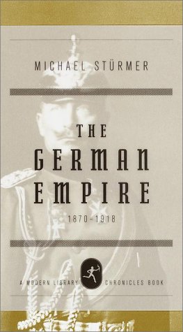 The German Empire, 1870-1918 Cover