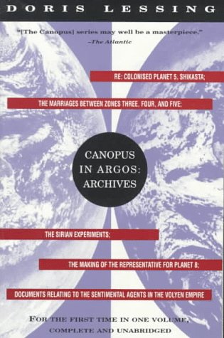 Canopus in Argos Cover