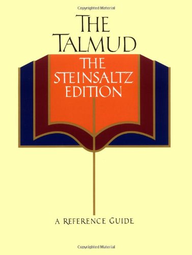 The Talmud, The Steinsaltz Edition Cover