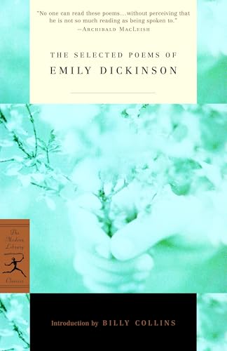 The selected poems of Emily Dickinson Cover