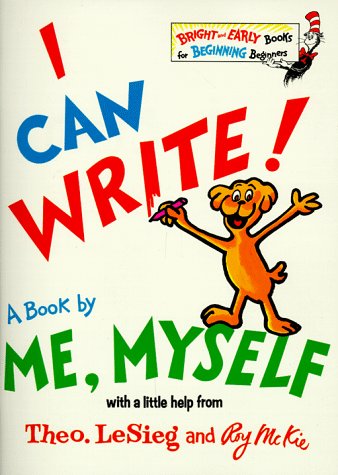 I Can Write! Cover