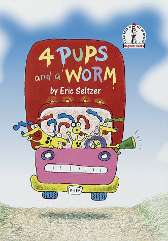 Four Pups and a Worm Cover