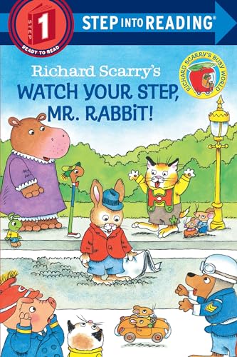 Richard Scarry's Watch your step, Mr. Rabbit! Cover