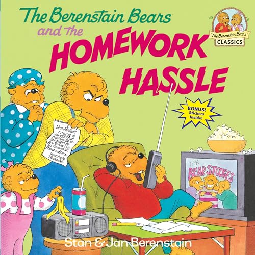 The Berenstain Bears and the homework hassle Cover